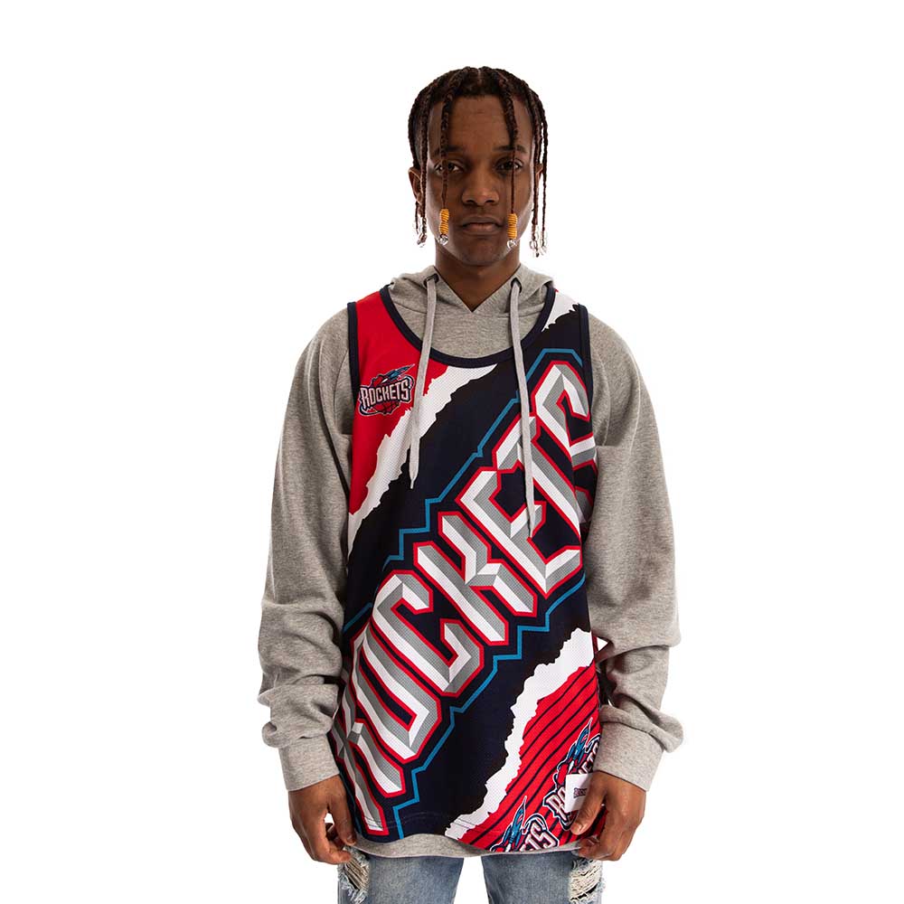 MITCHELL & NESS POLERA ROCKETS MITCHELL AND NESS