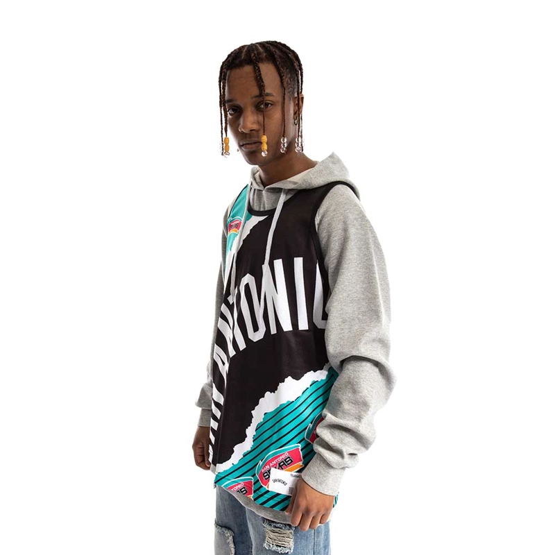 POLERA SAN ANTONIO SPURS MITCHELL AND NESS - 3