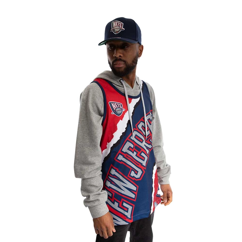 POLERA NBA JUMBOTRON MESH HARDWOOD ORIGINAL MITCHELL AND NESS - 2