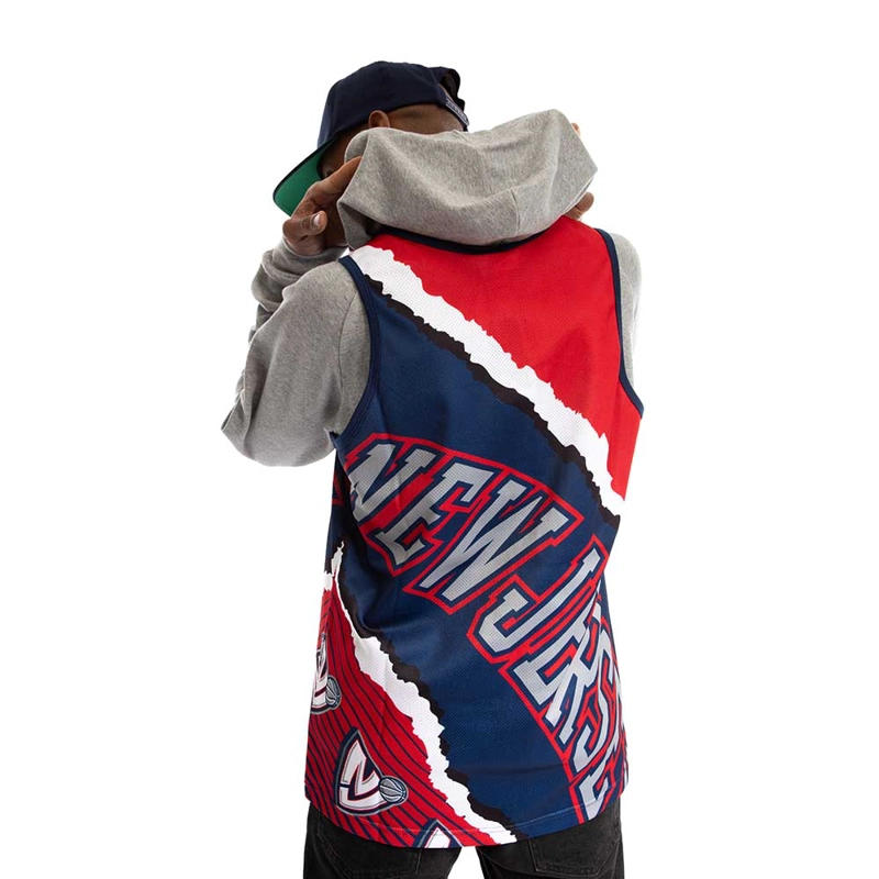 POLERA NBA JUMBOTRON MESH HARDWOOD ORIGINAL MITCHELL AND NESS - 5