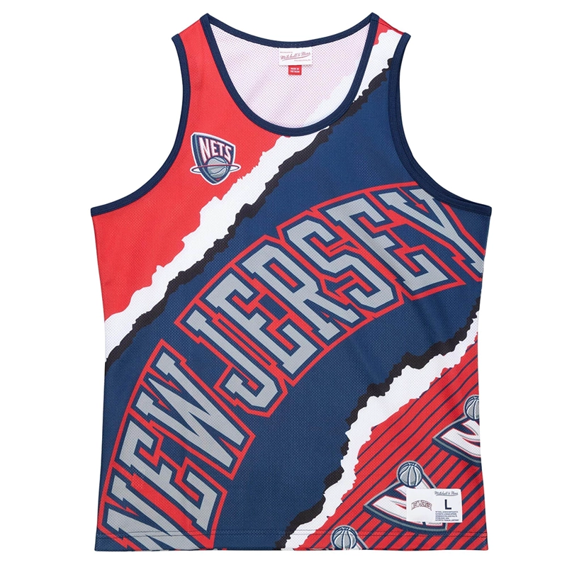 POLERA NBA JUMBOTRON MESH HARDWOOD ORIGINAL MITCHELL AND NESS - 6