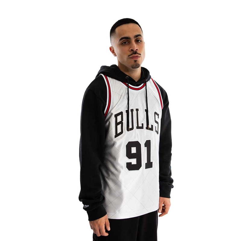 POLERA NBA DENNIS R BULLS 97-98 HC 75TH ANNIVERSARY MITCHELL AND NESS - 6