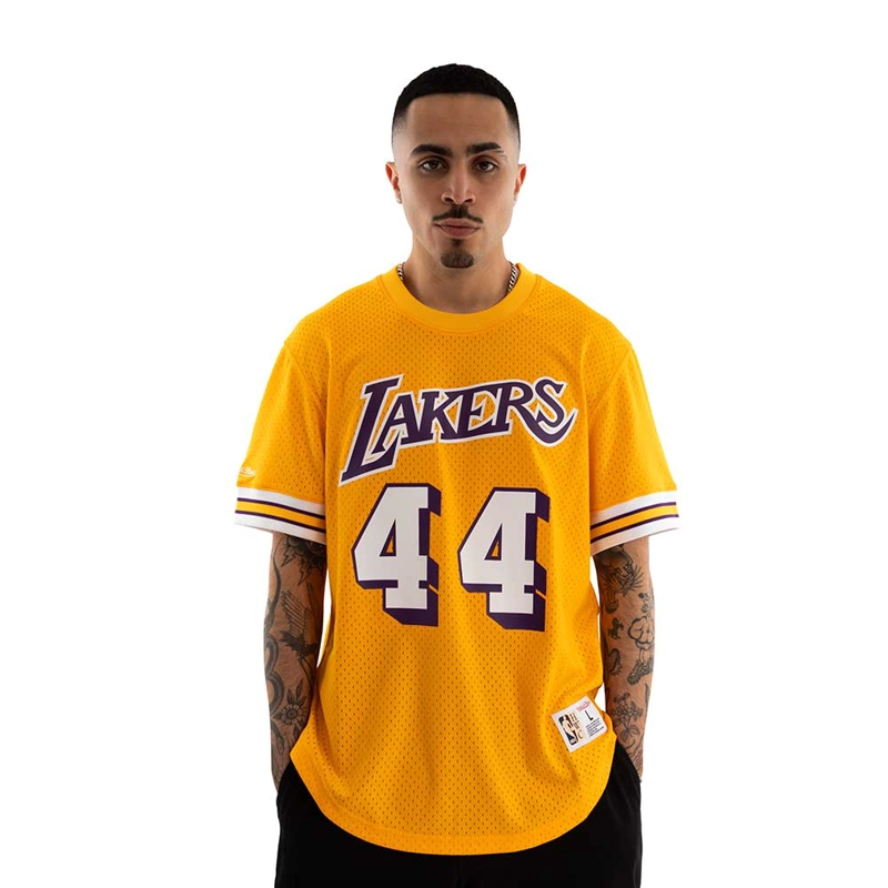 MITCHELL & NESS POLERA NBA LAKERS JERRY W 72 MITCHELL AND NESS