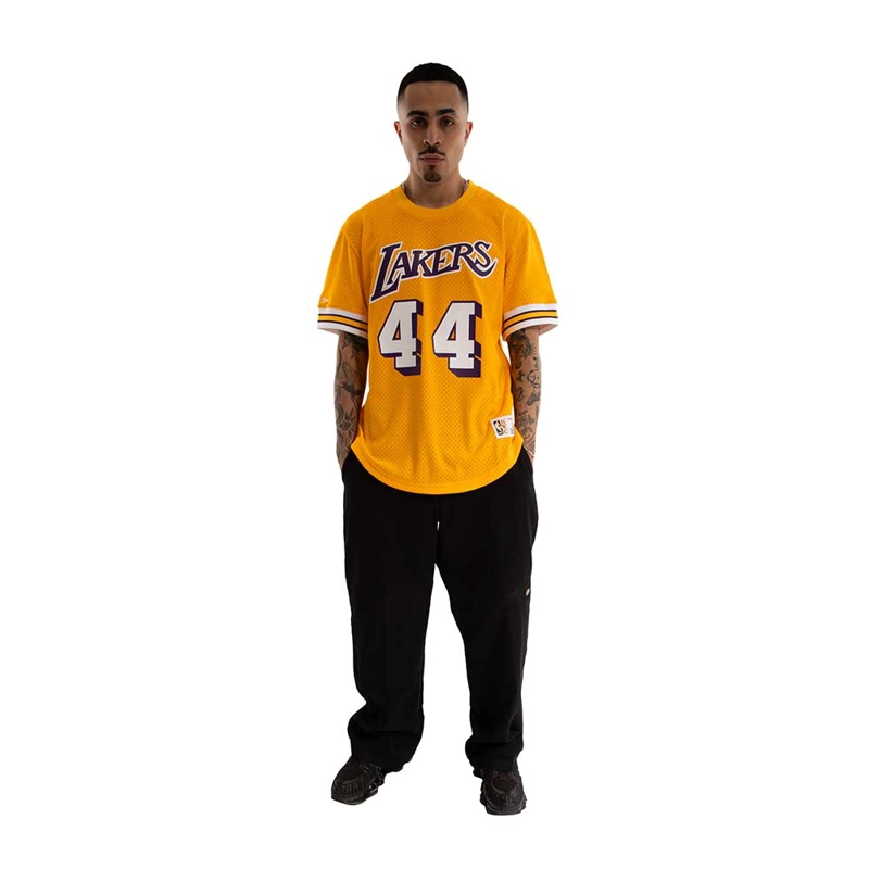 POLERA NBA LAKERS JERRY W 72 MITCHELL AND NESS - 2