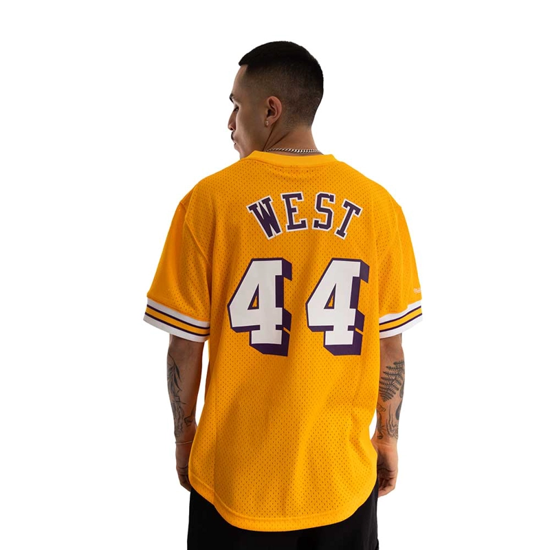 POLERA NBA LAKERS JERRY W 72 MITCHELL AND NESS - 3