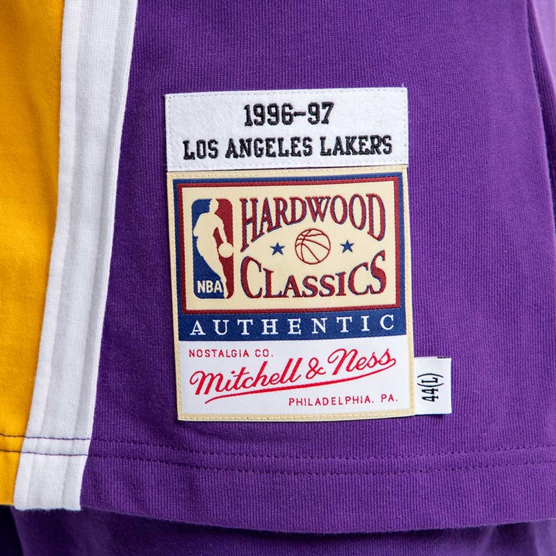 POLERA NBA LOS ANGELES LAKERS 1996-97 MITCHELL AND NESS - 4
