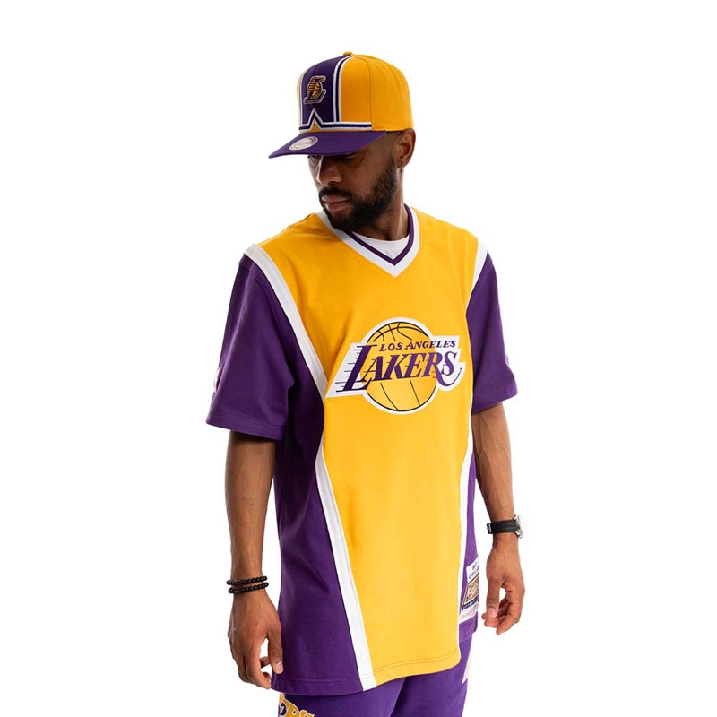 POLERA NBA LOS ANGELES LAKERS 1996-97 MITCHELL AND NESS - 5