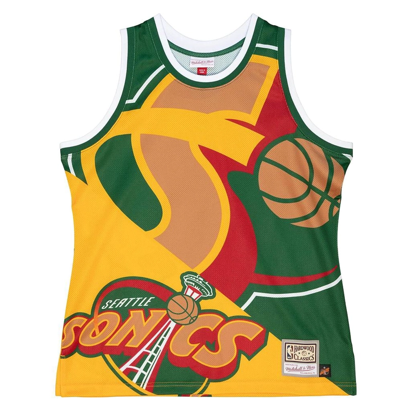 POLERA TANK NBA HC SEATTLE SUPERSONICS MITCHELL AND NESS - 1