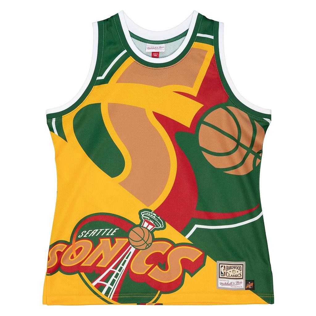 MITCHELL & NESS POLERA TANK NBA HC SEATTLE SUPERSONICS MITCHELL AND NESS