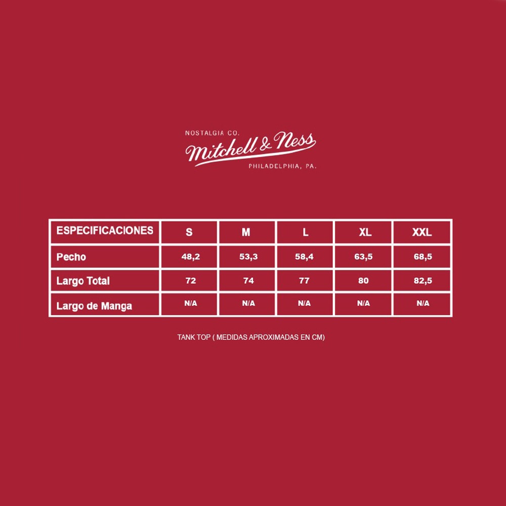 POLERA TANK NBA HC SEATTLE SUPERSONICS MITCHELL AND NESS - 6