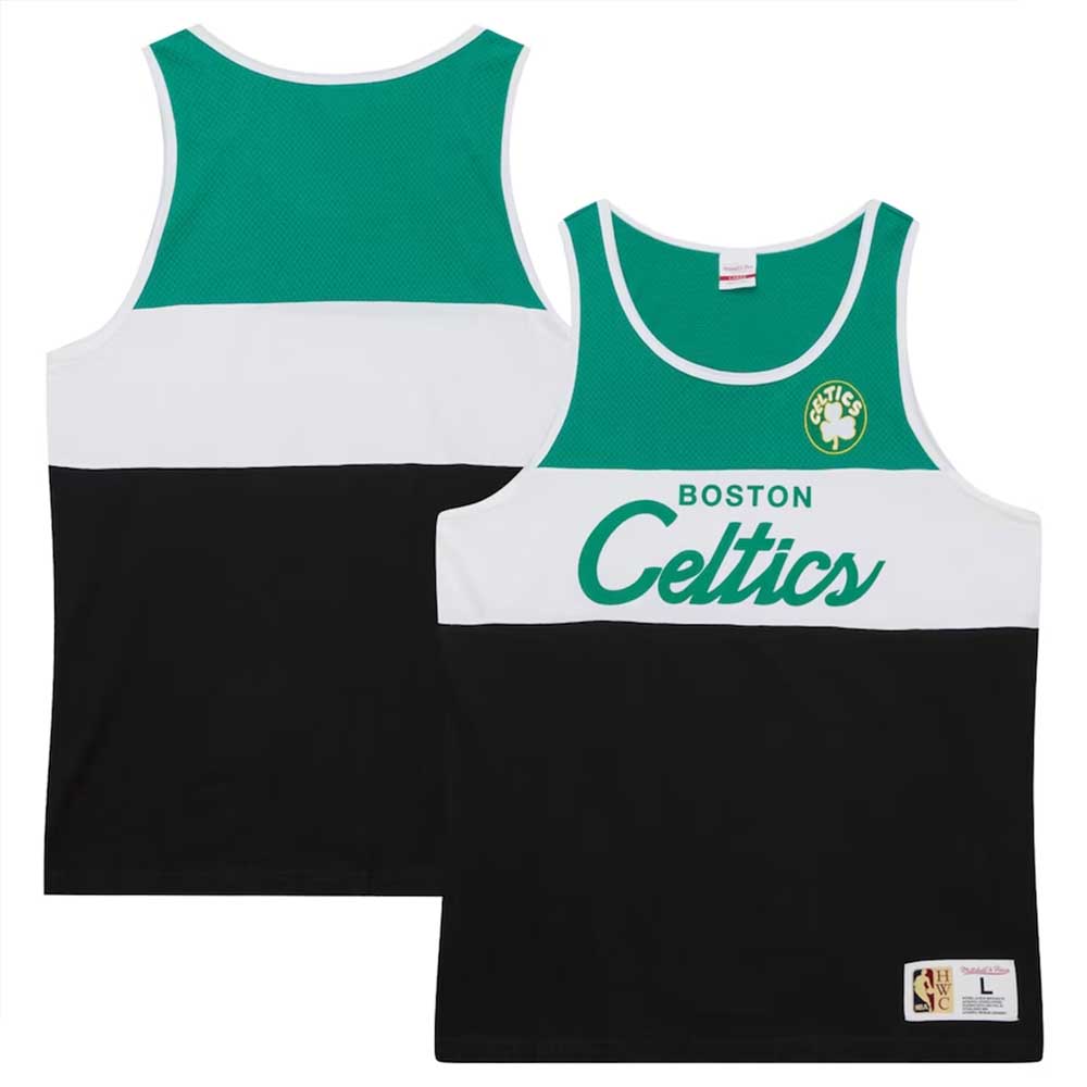 POLERA CELTICS TANK TOP MITCHELL AND NESS - 7
