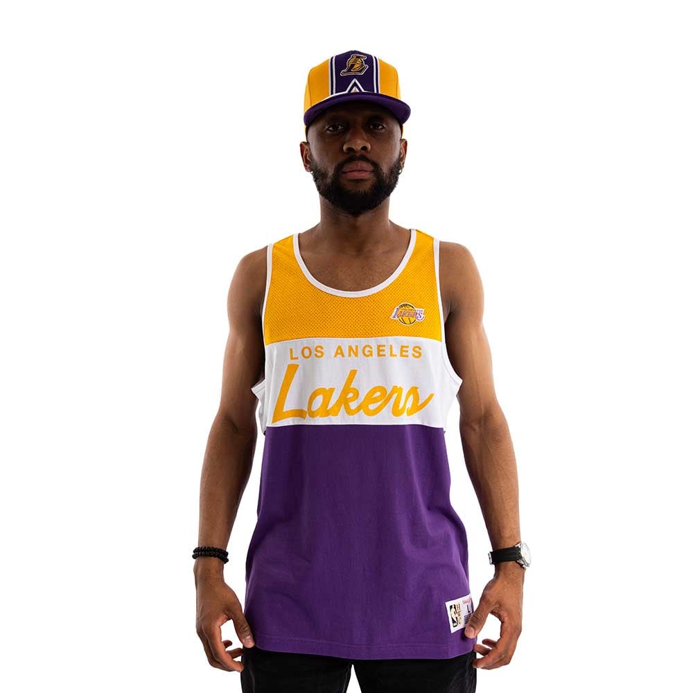 MITCHELL & NESS POLERA LOS ANGELES LAKERS TANK TOP MITCHELL AND NESS