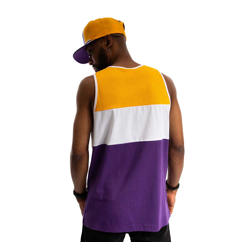 POLERA LOS ANGELES LAKERS TANK TOP MITCHELL AND NESS - 5