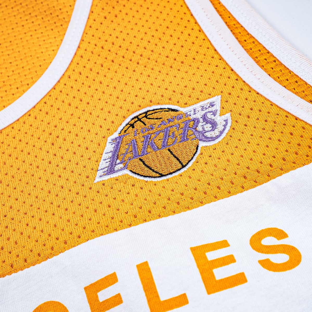 POLERA LOS ANGELES LAKERS TANK TOP MITCHELL AND NESS - 8