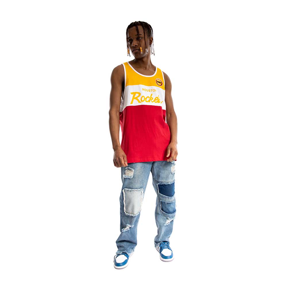 POLERA ROCKETS TANK TOP MITCHELL AND NESS - 5