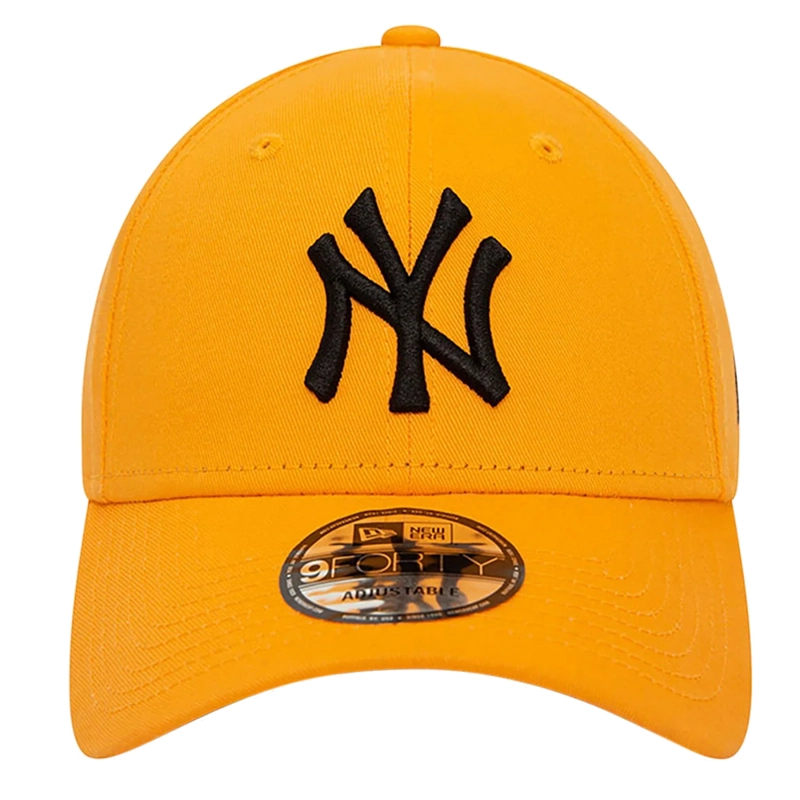 JOCKEY GORRA NEW ERA LEAGUE ESS 9FORTY NEW YORK YANKEES ORANGE BLACK - 1