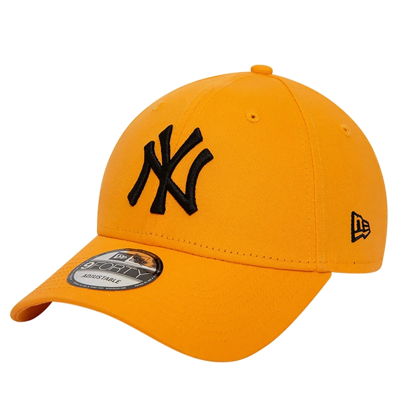 JOCKEY GORRA NEW ERA LEAGUE ESS 9FORTY NEW YORK YANKEES ORANGE BLACK - 3