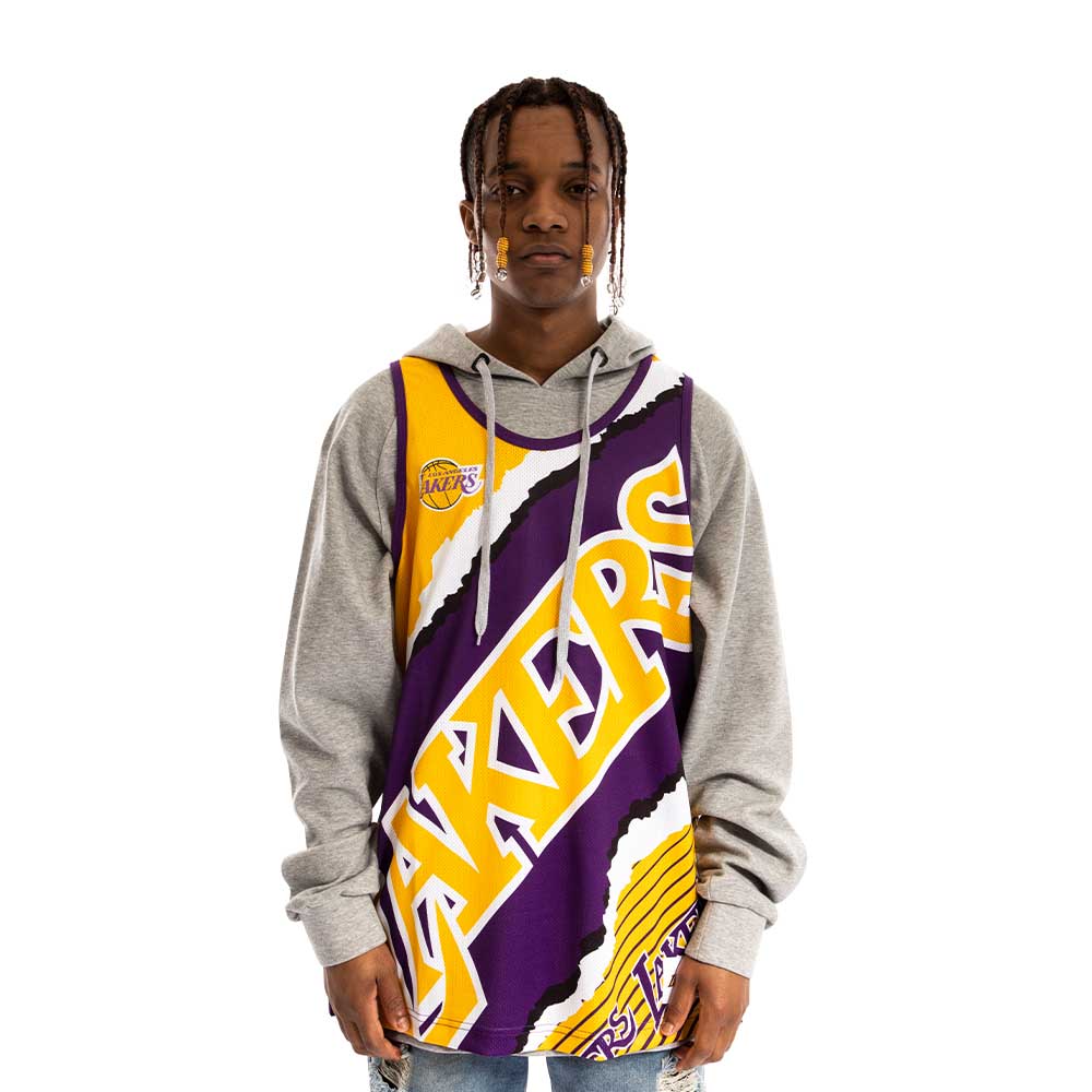 MITCHELL & NESS POLERA LOS ANGELES LAKERS MITCHELL AND NESS