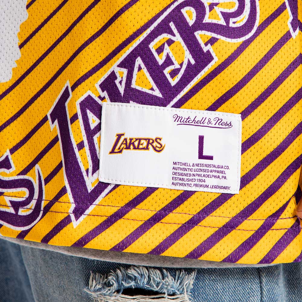 POLERA LOS ANGELES LAKERS MITCHELL AND NESS - 5