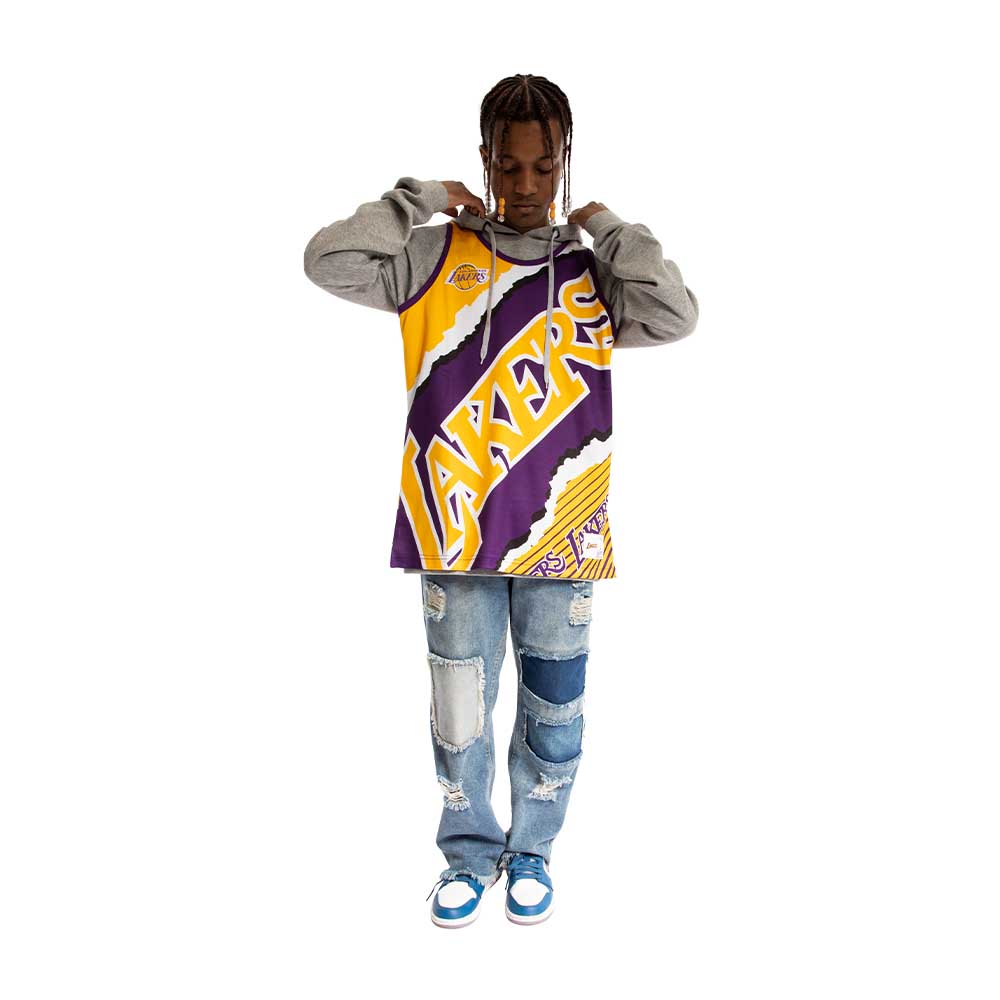POLERA LOS ANGELES LAKERS MITCHELL AND NESS - 6