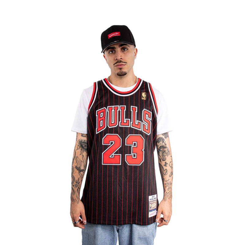 POLERA MITCHELL AND NESS AUTHENTIC JERSEY - MJ MITCHELL AND NESS - 4
