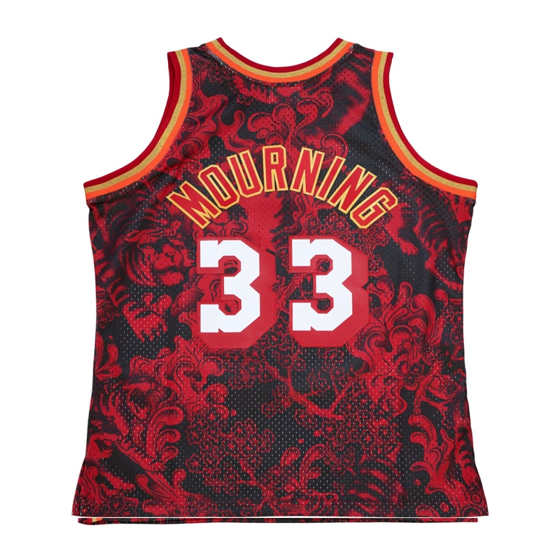 POLERA NBA 4.0 POLERA JERSEY HEAT 96 ALONZO MOURNING MITCHELL AND NESS - 2