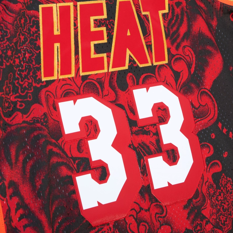 POLERA NBA 4.0 POLERA JERSEY HEAT 96 ALONZO MOURNING MITCHELL AND NESS - 5