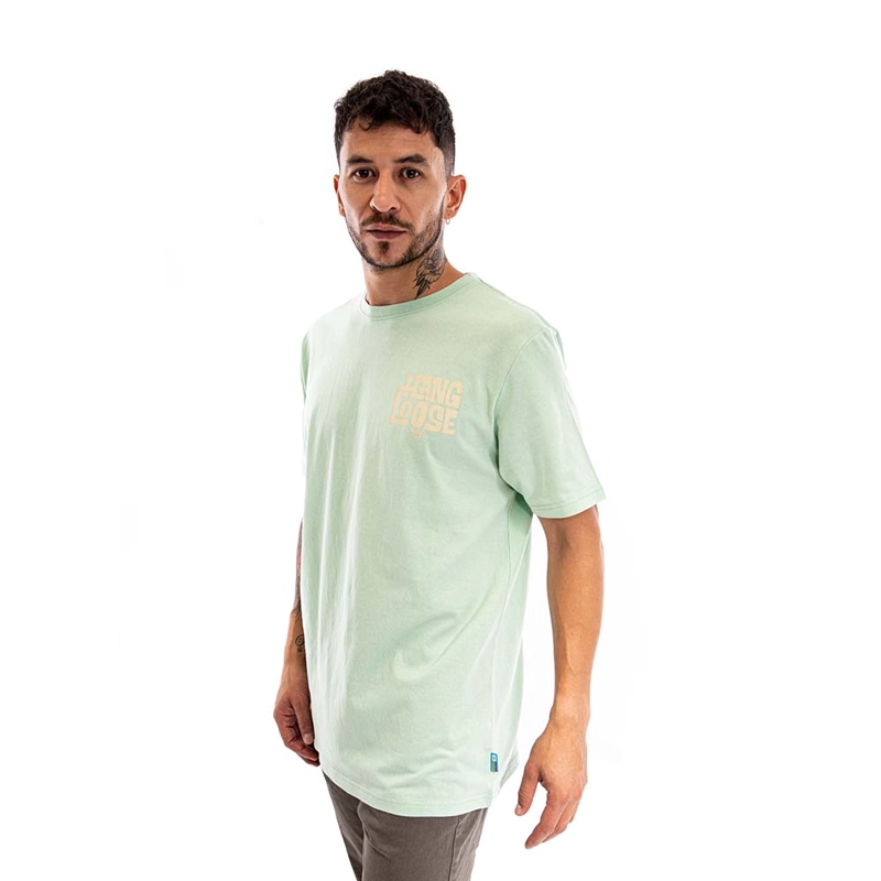 POLERA HOMBRE VERDE SUMMER HANG LOOSE - 2