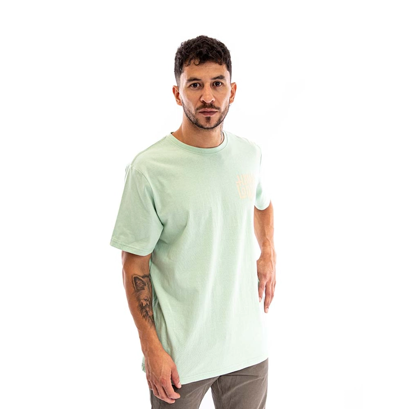 POLERA HOMBRE VERDE SUMMER HANG LOOSE - 3