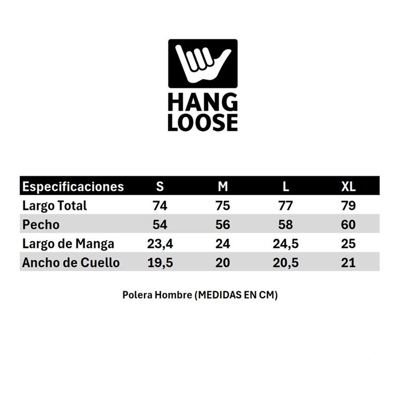 POLERA HOMBRE VERDE SUMMER HANG LOOSE - 7