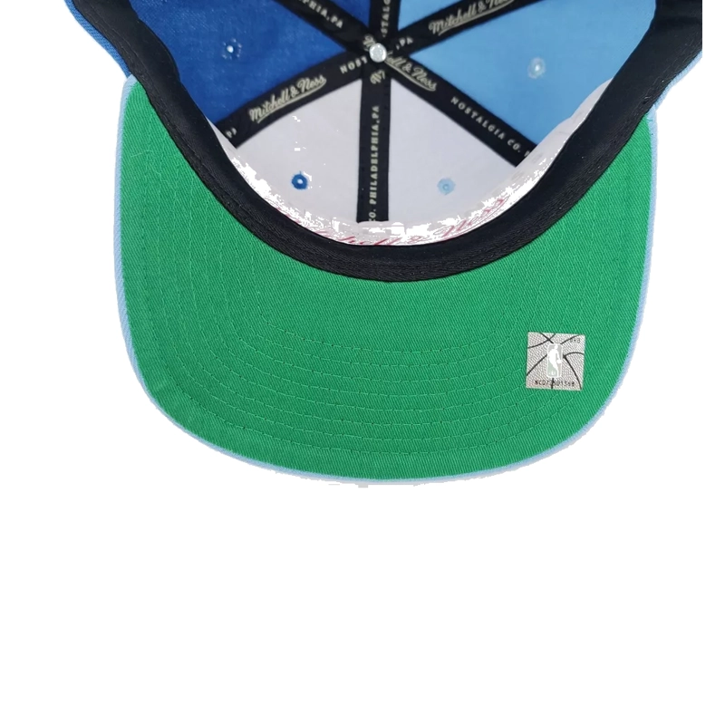 GORRO MITCHELL & NESS AZUL SNAPBACK NBA SPLIT CROWN HWC LAKERS MITCHELL AND NESS - 4