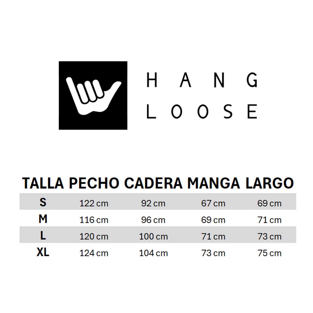 POLERON HOMBRE CREW NECK MINILOGO NEGRO HANG LOOSE - 7