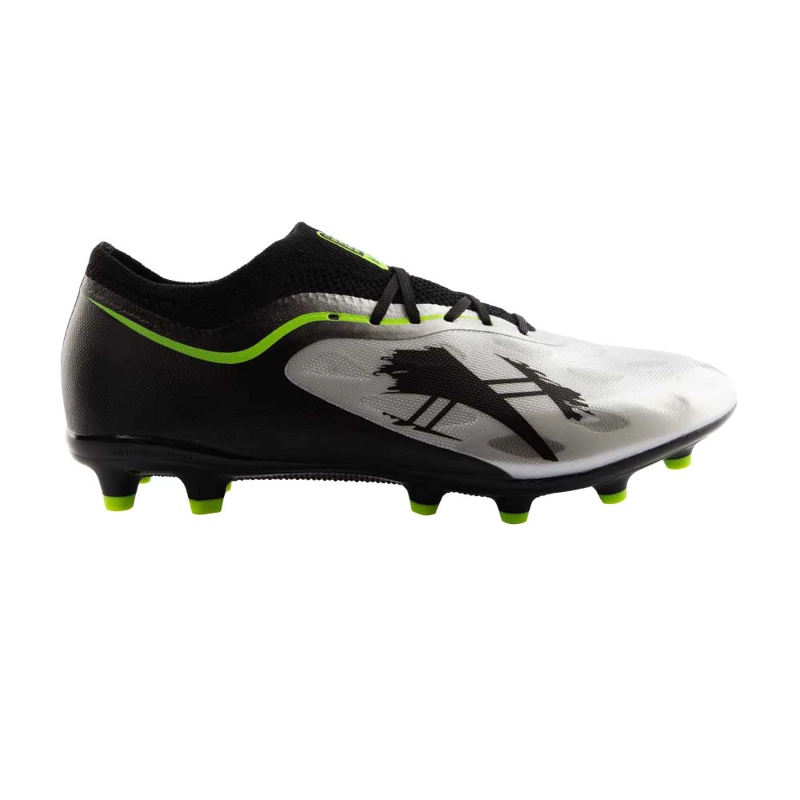 ZAPATILLAS FUTBOL NEGRO PLATEADO FALCON CAC1KE - 1