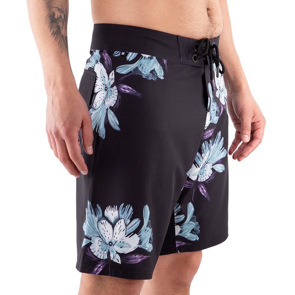TRAJE DE BAÑO HOMBRE FLOW NEGRO HANG LOOSE - 3
