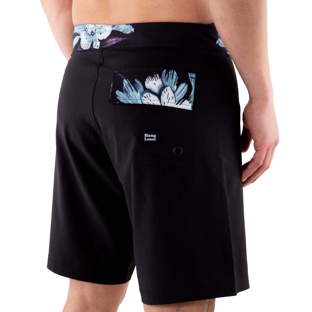 TRAJE DE BAÑO HOMBRE FLORIDA NEGRO HANG LOOSE - 2