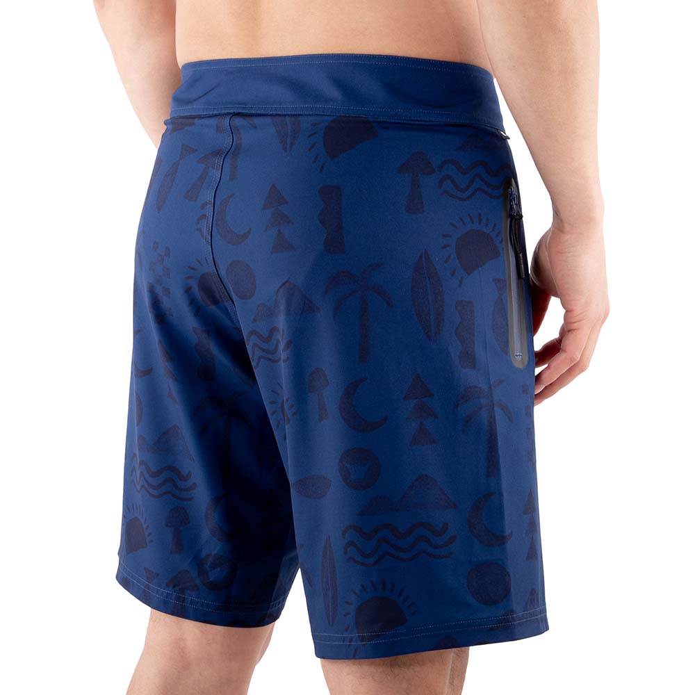 TRAJE DE BAÑO HOMBRE ELEMENTS AZUL HANG LOOSE - 2