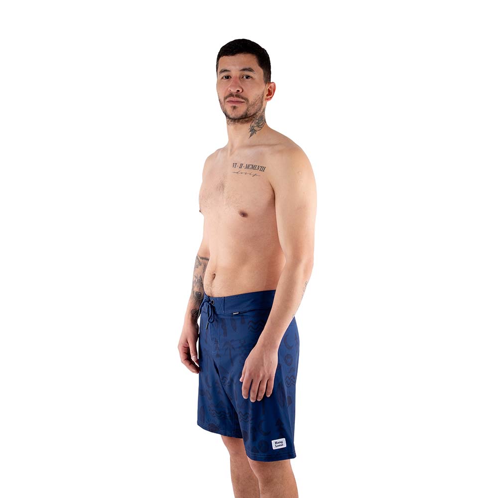 TRAJE DE BAÑO HOMBRE ELEMENTS AZUL HANG LOOSE - 5