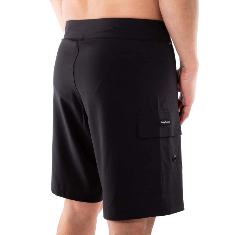 TRAJE DE BAÑO HOMBRE CLEAN NEGRO HANG LOOSE - 2