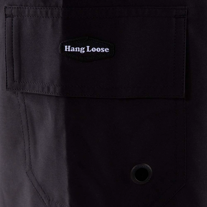 TRAJE DE BAÑO HOMBRE CLEAN NEGRO HANG LOOSE - 4