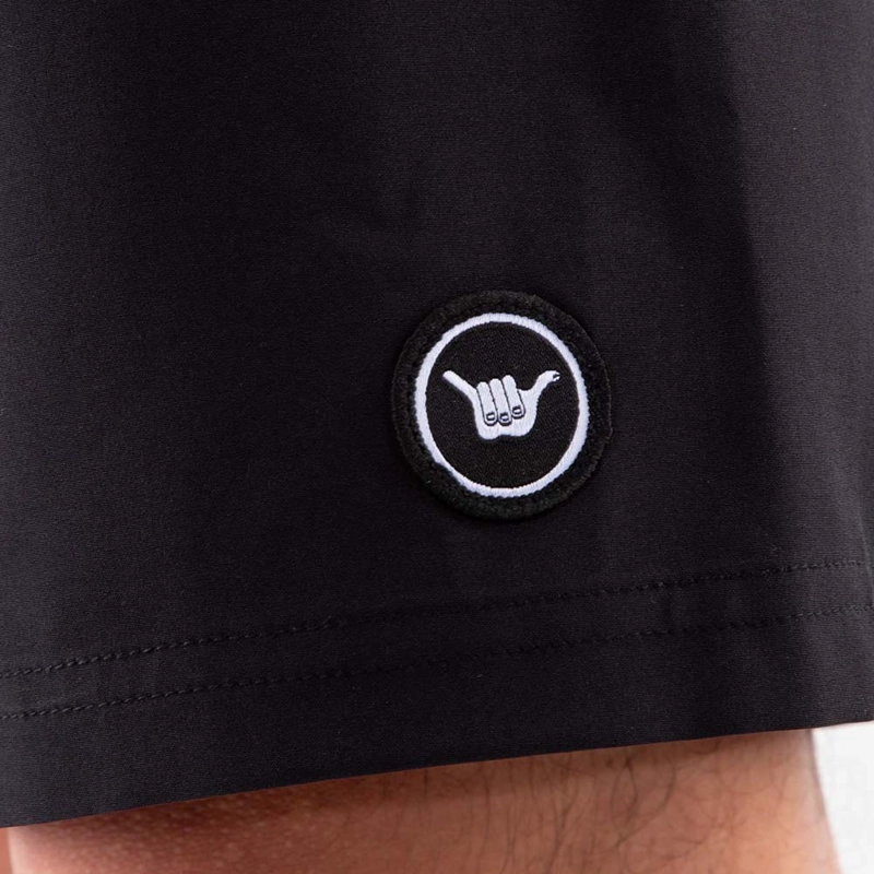TRAJE DE BAÑO HOMBRE CLEAN NEGRO HANG LOOSE - 5