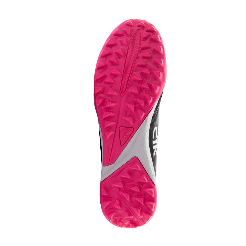 ZAPATILLAS BABY FUTBOL TURF NEGRO FUCSIA FINTA CAC1KE - 6