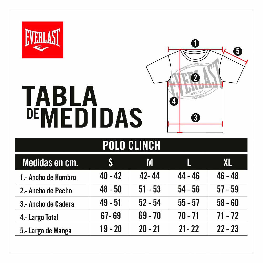 POLERA HOMBRE ALGODON JAB TECH AZUL EVERLAST - 6