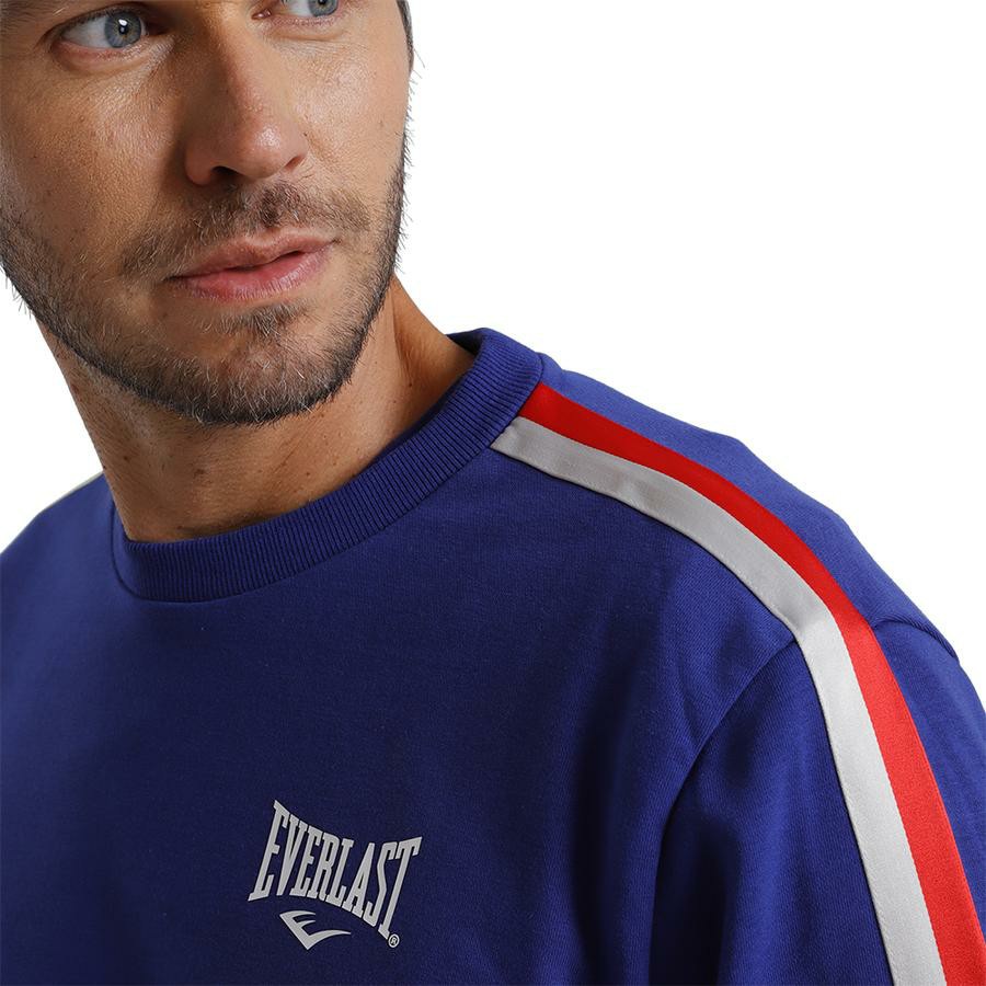 POLERON HOMBRE EVERLAST JAB AZUL - 4