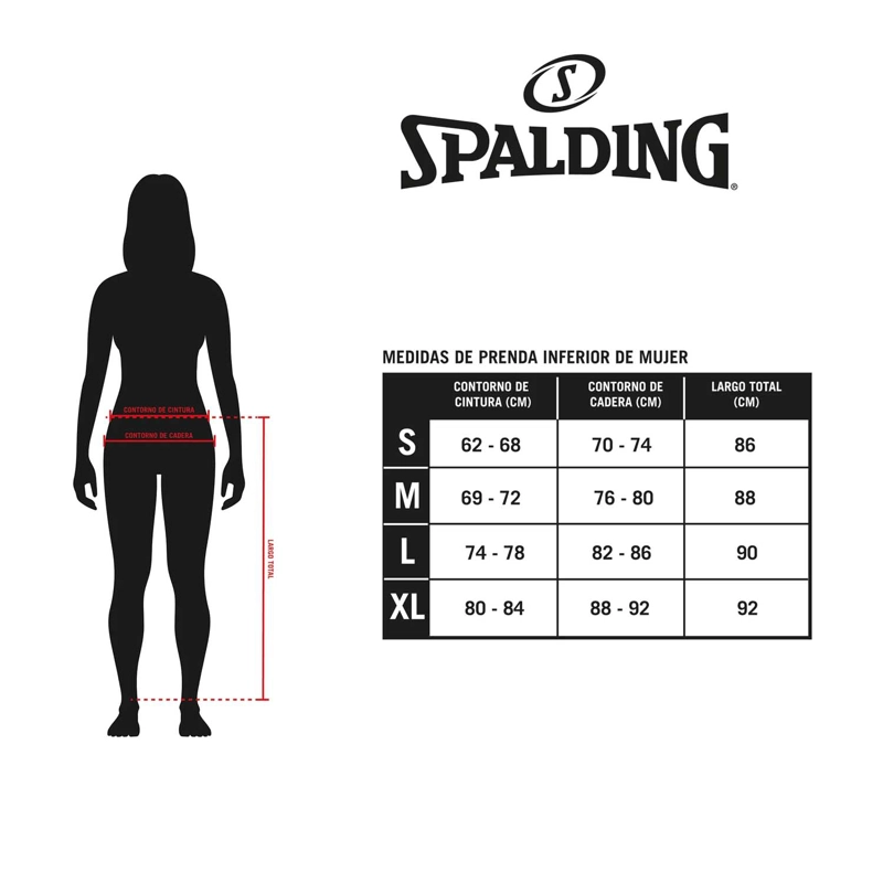 CALZA PRIMERA CAPA MUJER SPALDING - 5