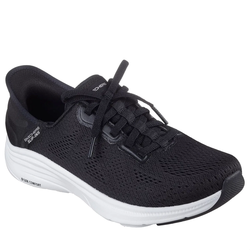 ZAPATILLAS URBANAS SKECHERS MUJER D'LUX COMFORT 2.0 SLIP-INS 104476-BKW - 3