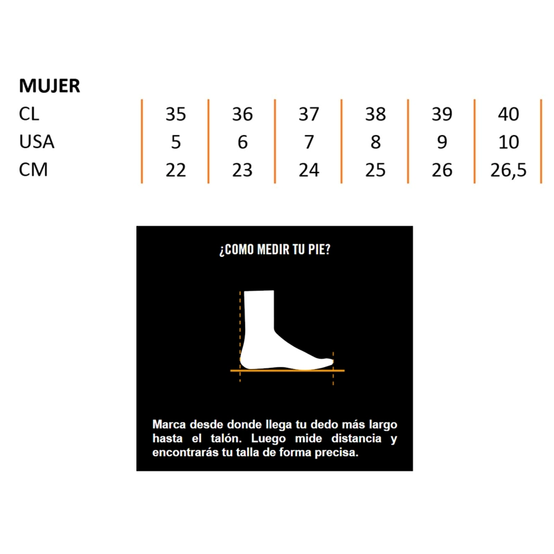ZAPATILLAS OUTDOOR MUJER CLIFF GRIS NEGRO SPALDING - 6