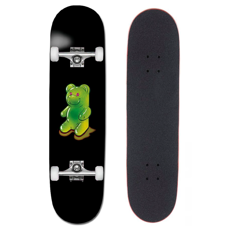 TABLA SKATE COMPLETA GUMMYBEAR 8.0'' GRIZZLY GRIPTAPE - 1