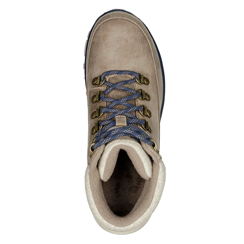 BOTOTO WATER REPELLENT MUJER SKECHERS SYNERGY - COOL SEEKER BEIGE ARENA - 3
