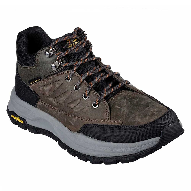 ZAPATILLAS OUTDOOR HOMBRE SKECHERS ZELLER - BAZEMORE GRIS 204699-CHAR - 5