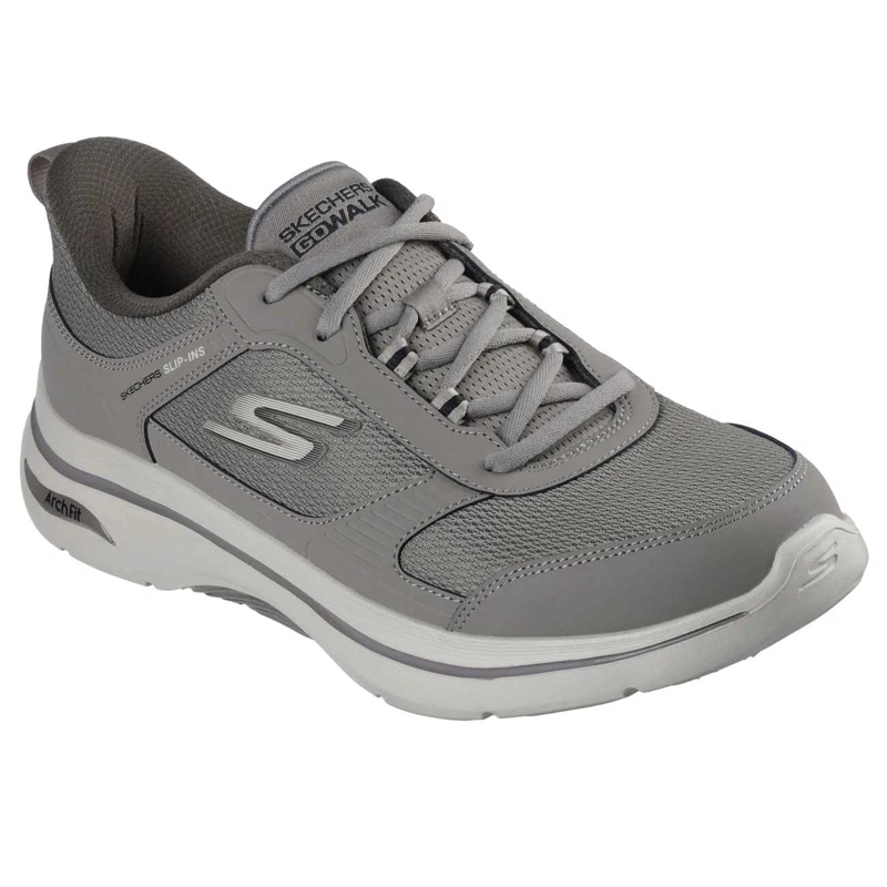 ZAPATILLAS URBANAS SKECHERS HOMBRE SLIP-INS GO WALK ARCH FIT 216650-KH - 5